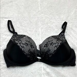 Black Lace Push-up Bra
